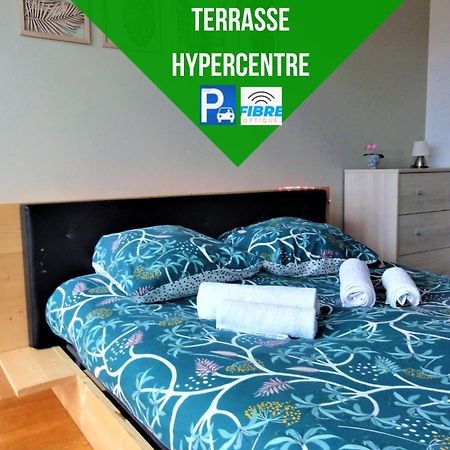 Appartement La Dolce Vita -T2 52m2- dernier étage- terrasse-parking-WIFI FIBRE à Tarbes Extérieur photo